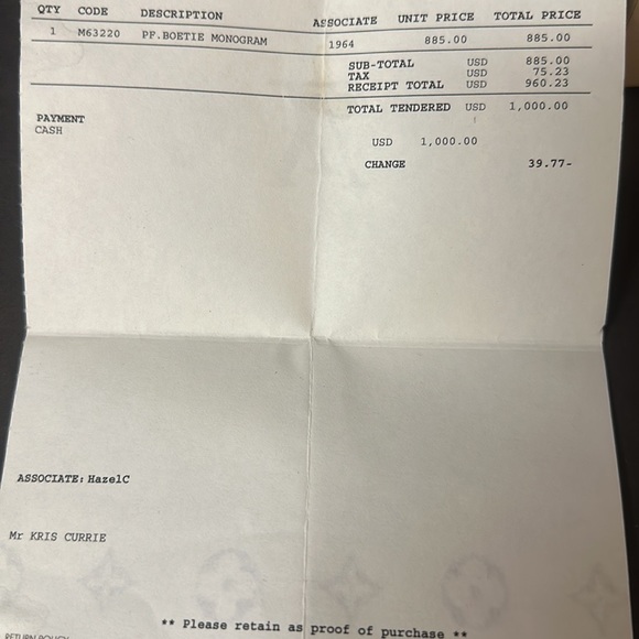 Authentic Louis Vuitton wallet. Only used a handful of times - Picture 6 of 6